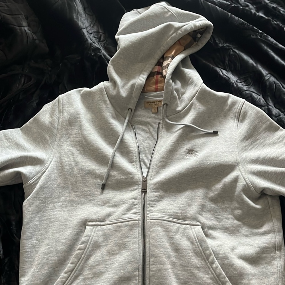 Burberry zip up